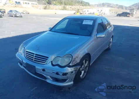 2006 Mercedes-Benz C 230 Sport from USA, damaged, VIN WDBRF52HX6F816417